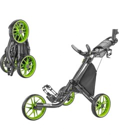 Resim Caddylite Ez Fold Version 8 Golf Taşıma Arabası- Katlanabilir, Hafif, 3 Tekerlekli, Kolay Saklama Için Tek Tıkla Katlama 