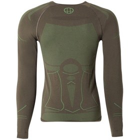 Resim Oilcompany Termal İçlik Üst Seamless Iıı. Seviye Haki Çok Renkli 