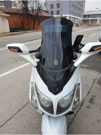 Resim Genel Markalar Sym Gts Evo 250 Ön cam 2006 2013 Modeldir 53cm Siyah Renk 4mm orijinal boylu 