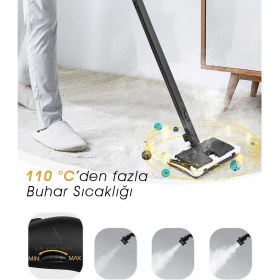 Resim Pirantech CB-107C Çok Fonksiyonlu Buharlı Temizlik Makinası - Buharlı Temizleyici 