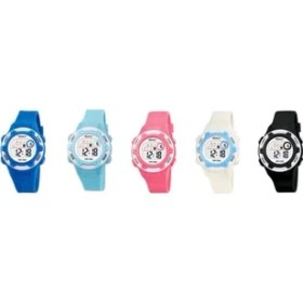 Resim Penly 8203 Model Mavi +4 Renk Kronometre-Alarmlı 5ATM Su Geçirmez Dijital Çocuk Kol Saati 