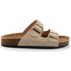 Resim Bej Erkek Terlik E04446515209 Bej 