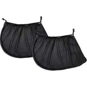 Resim Yan Cam Güneşlik Perdesi Cam Filmi Perde 2 Adet Güneş Geçirmez Aracın Içini Göstermez Perde 