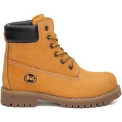 Resim Bulldozer Hakiki Deri Nubuk Sarı Kadın Bot & Bootie 240601 Sarı 