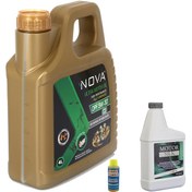 Resim Nova 5W-30 Tam Sentetik Motor Yağı 4 L + Motor Silk Set 