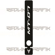 Resim Redline Grafik Mt-07 Beyaz Tank Pad 