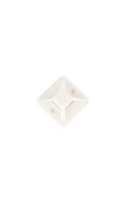 Resim Genel Markalar 28x28 mm Büyük Plastik Yapışkan Kroşe Yapışkanlı Klips Kroşesi 1 Pk-100 Adet 