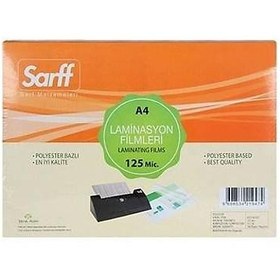 Resim Laminasyon Filmi 125 Micron A4 100?Lü Kutu 
