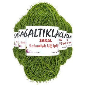 Resim 5 Adet Sakal Sabunluk Lif İpliği 47 Çok Renkli 