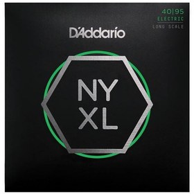 Resim Daddario NYXL4095 Bas Gitar Tel Seti | NYXL Nickel Wound, .040-.095 
