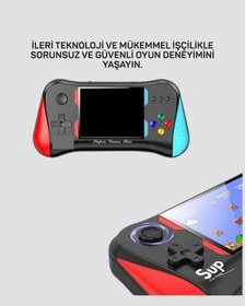 Resim Ceylan Adam Geniş Ekranlı 500 Oyunlu Taşınabilir El Konsolu Her Yerde Kesintisiz Oyun Keyfi 