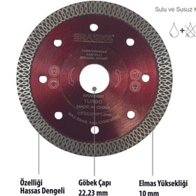 Resim Eratool ELMAS TESTERE DANTELLİ HASSAS İNCE 115THD ERA50095 ERATOOL 