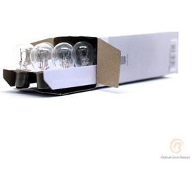 Resim Bosch Ampul 12V 21W 1016 Çift Duy Şaşı P21 5W Bay15D 10 Adet 