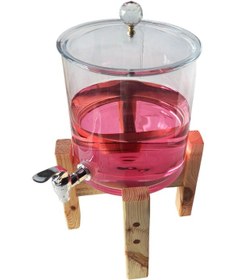 Resim Cam Sebil, Şerbetlik, Limonatalık, Detoks Sürahisi 4,5 Litre 