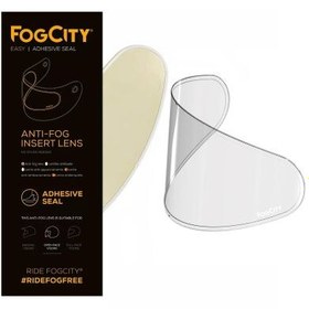 Resim Fog City By Pinlock Üniversal Buğu Önleyici Cam Şeffaf 