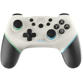 Resim Cbtx Anahtar/anahtar Oled/anahtar Lite Bluetooth Kolu Uyumlu 6 Eksenli Kablosuz Gamepad Sol Yeşil Sağ Mavi 