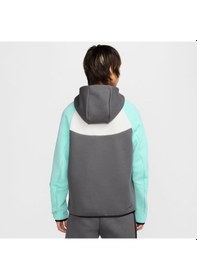 Resim Nike Tech Fleece Fz Windrunner Hoodie Erkek Sweatshirt-tanemsport Antrasit 