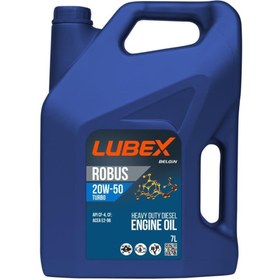 Resim Lubex Robus Turbo 20w-50 7 Lt Mineral Motor Yağı 