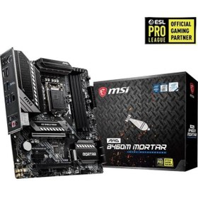 Resim MSI Msı Mag B460m Mortar Ddr4 Hdmı Dp Pcıe 16x V3.0 1200p Matx 