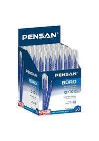 Resim Pensan Mavi Tükenmez Kalem Pk 50'li 1.0 MM 