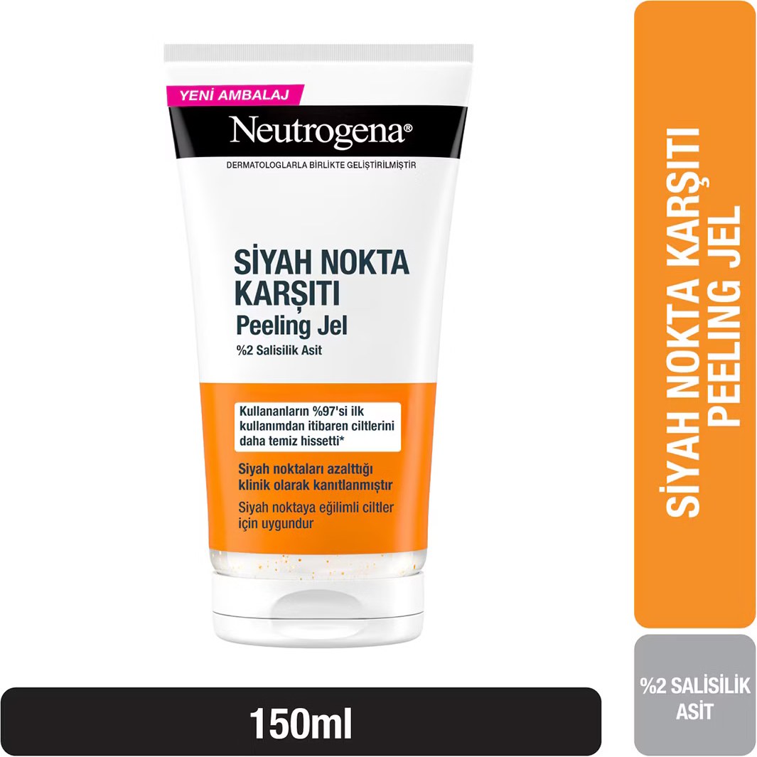 Neutrogena Sivilce Karşıtı Peeling Jel 150 Ml | Cosmetica Fiyatı ve Özelliklerı - Badem