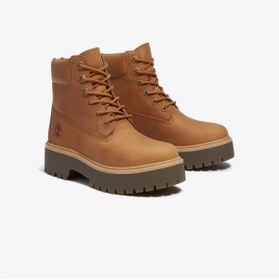 Resim Timberland Stone Street 6 Inch Lace Up Waterproof Kadın Sarı Bot 