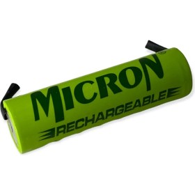 Resim Micron 1.2 V 1800 Mah Kalem Aa Şarjlı Traş Makinası Pili 