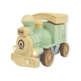 Resim Oyuncak Tren Işıklı Sesli Bas Gitsin 14CM - Yeşil - 8068A 