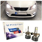 Resim Seat Leon Mk3 Led Xenon Kısa Far Ampulü H7 Mono Yeni Seri Beyaz 