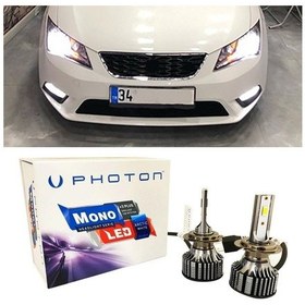 Resim Seat Leon Mk3 Led Xenon Kısa Far Ampulü H7 Mono Yeni Seri Beyaz 
