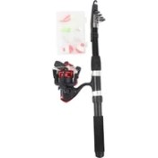 Resim Çantalı Orta Boy Olta Seti Takımı 