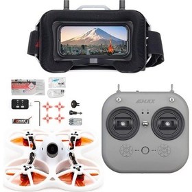 Resim Emax Ez Pilot Fpv Combo Yarış Drone Seti Quadcopter Rtf İle E8 Verici Taşıyıcı & Gözlük Kiti 