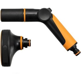 Resim Fiskars 1065494 Ayarlanabilir Sulama Tabancası + Çok İşlevli Nozul 