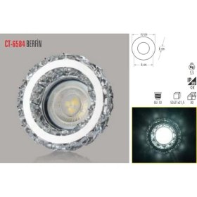 Resim Cata CT-6584 Berfin Cam Spot (Ampulsuz)Cata 