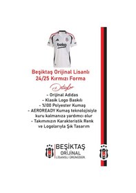 Resim Beşiktaş Lisanslı 24-25 Beyaz Forma Beyaz 