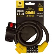 Resim Auvray Spiral Şifreli Motosiklet Ve Bisiklet Kilidi 150cm D.12 En 