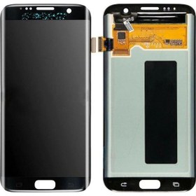 Resim Samsung Galaxy Uyumlu S7 Edge Sm-g935 Lcd Ekran Dokunmatik Siyah 