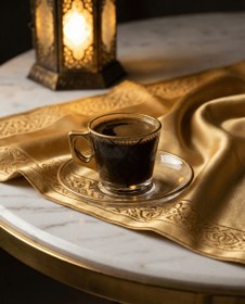 Resim Zaytoon® - Turkish Coffee Set 24-Piece for 12 - Keffiyeh 