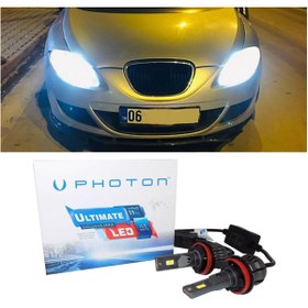 Resim Photon Seat Leon Mk2 Led Xenon Kısa Far Ampulü H7 Ultimate 9500 Lumens Yeni Seri Beyaz 