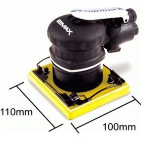 Resim Emax ET-2620 100 x 110 MM 4'' x 4.3'' Havalı Kare Zımpara Makinesi 