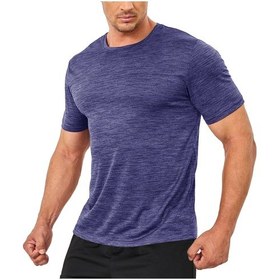 Resim Tacvasen Erkek Spor T-shirt, Hızlı Kuru, Elastik, Kısa Kollu, Egzersiz Üstleri Cngreenerkek Green 