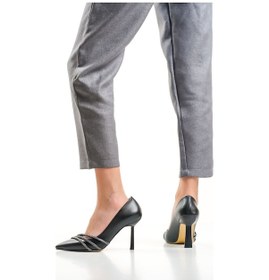 Resim Sonya Siyah Taşlı Kadın Ayakkabı Siyah 