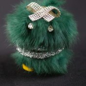 Resim TASARIM ARABAM ATİKE ELİF AKIN Zümrüt Tüy Gümüş Kordon Torpido Sallanan Kafa 