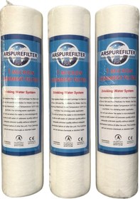 Resim Su Arıtma 1 Mikron Sediment Filtre 10" 3 Adet 