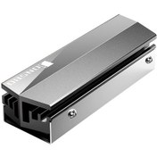 Resim Kosona Alüminyum M.2 2280 Soğutucu - Çift/tek Yüzey Uyumlu, Anodize Paslanmaz, Hız Kaybını Önleyen Gri Soğutucu 