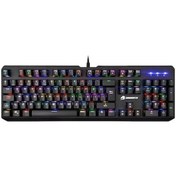 Resim Gamebooster GB-G92K Usb Kablolu RGB King Işıklı Mekanik Gaming Q Klavye 