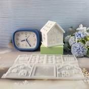 Resim Mumlar, Alçı & Epoksi Reçine için DIY 3D Ev Silikon Kalıp - Ev Dekorasyonu için Yüksek Kaliteli El Sanatları Kalıbı 