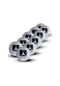Resim Rebuwo Kauçuk Çekirdekli Surlyn Kaplama Golf Topu 13 Cm Çevre Ø 4,1 Cm 10 Adet Beyaz 