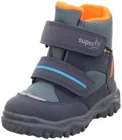 Resim Husky Superfit Marka Penguen Desenli Sympateks Erkek Çocuk Bot Mavi-Turkuaz 