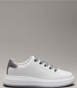 Resim Calvin Klein Beyaz-Gri Kadın Deri Sneaker HW0HW0221701S 